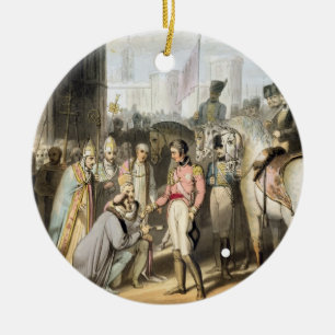 Ornement En Céramique Madrid, 'des victoires du duc de jaillir