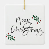 Ornement En Céramique MAGA 2024 Christmas Tree Ornament Decor (Dos)