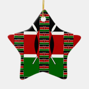 Ornement En Céramique 🇰 🇪 Magical Kenya : Le cadre de l'unité et de la