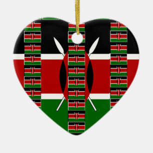 Ornement En Céramique 🇰 🇪 Magical Kenya : Le cadre de l'unité et de la