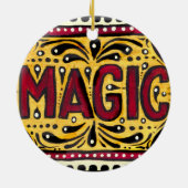Ornement En Céramique Magie (Dos)