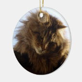 Ornement En Céramique Maine Coon (Gauche)