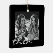 Ornement En Céramique Maintenant et puis mère ou père Keepsaké (Droite)