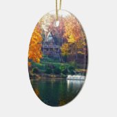 Ornement En Céramique Maison sur le lac (Gauche)