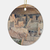 Ornement En Céramique Maisons de falaise (Gauche)