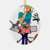 Ornement En Céramique Maman occupée (Droite)