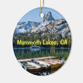 Ornement En Céramique Mammoth Lakes Keepsaké (Gauche)