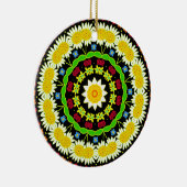 Ornement En Céramique Mandala (Droite)
