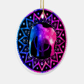 Ornement En Céramique Mandala d'éléphant (Droite)