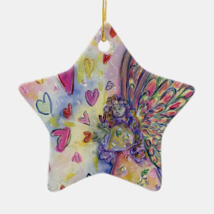 Ornement En Céramique Manifeste Univers Angel cadeau de vacances Ornamen