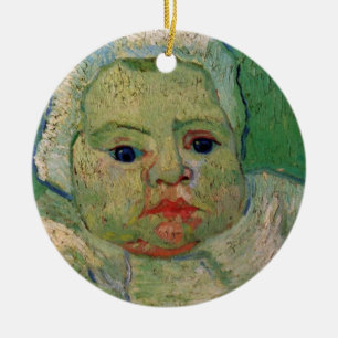 Ornement En Céramique Marcelle Roulin bébé par Vincent van Gogh