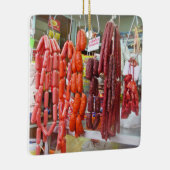 Ornement En Céramique Marché de saucisse à Lima (Droite)