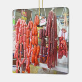 Ornement En Céramique Marché de saucisse à Lima (Gauche)