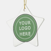 Ornement En Céramique Mariage sur mesure, Élégant, Cadeaux Anniversaires (Gauche)