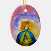 Ornement En Céramique Marie Antoinette par Michael Moffa (Dos)