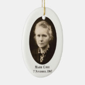 Ornement En Céramique Marie Curie (Droite)