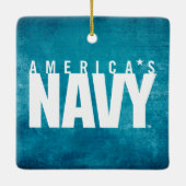 Ornement En Céramique Marine américaine | Marine américaine (Dos)