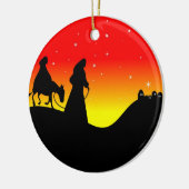 Ornement En Céramique Mary et Joseph (Gauche)