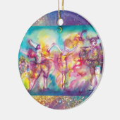 ORNEMENT EN CÉRAMIQUE MASQUERADE / PLANTE BOUTEILLE (Gauche)