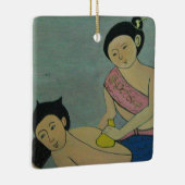 Ornement En Céramique Massage traditionnel thaïlandais (Droite)