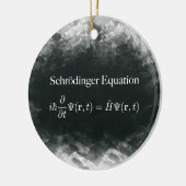 Ornement En Céramique Maths d'équation de Schrödinger et physique de (Gauche)