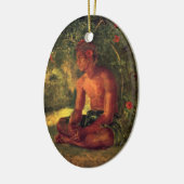 Ornement En Céramique Maua, un Samoan - John LaFarge (Gauche)