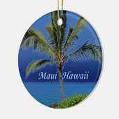 Ornement En Céramique Maui Hawaii Ornament (Gauche)