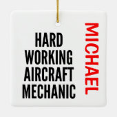 Ornement En Céramique Mécanique d'aéronef de travail dur (Dos)