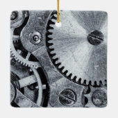 Ornement En Céramique Mécanique de pièce à temps (Dos)