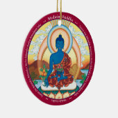 ORNEMENT EN CÉRAMIQUE - médecine Bouddha + Fin (Droite)