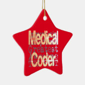Ornement En Céramique Médicale Coder Extraordinaire (Droite)
