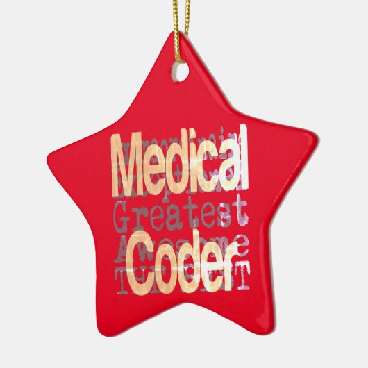 Ornement En Céramique Médicale Coder Extraordinaire (Gauche)