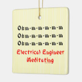 Ornement En Céramique Méditation du génie électrique (Gauche)