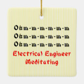Ornement En Céramique Méditation du génie électrique (Dos)
