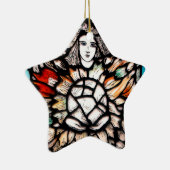 Ornement En Céramique Méditation en couleurs. (Droite)