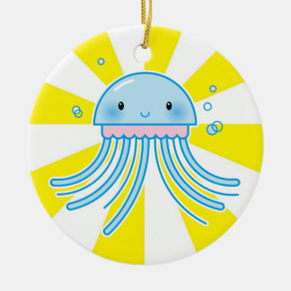 Ornement En Céramique Méduses de Kawaii
