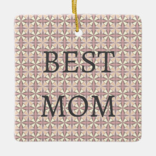 Ornement En Céramique Meilleure maman