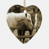 Ornement En Céramique Meilleurs amis (Droite)