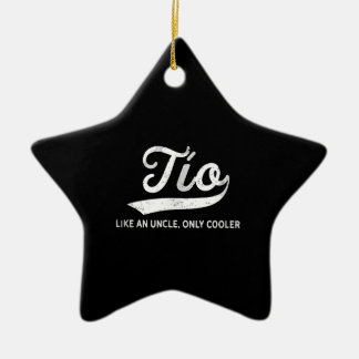 Ornement En Céramique Mens Funny Tio Gift Like An Uncle Only Cooler