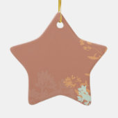 Ornement En Céramique Merci infirmière praticienne, Brown (Dos)