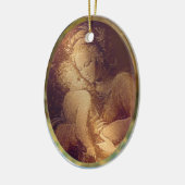 Ornement En Céramique Mère et enfant (Gauche)