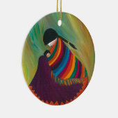 Ornement En Céramique Mère et enfant (Droite)