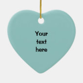 Ornement En Céramique Mère Guernesey Cow et Cube Calf (Dos)