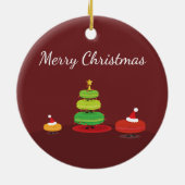 Ornement En Céramique Merry Christmas (Dos)