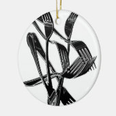 Ornement En Céramique Métallique (Gauche)