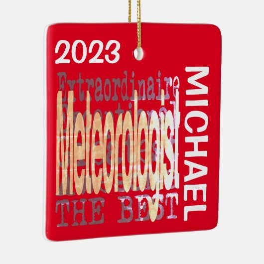 Ornement En Céramique MétéoOrologist Hostom (Droite)