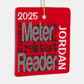 Ornement En Céramique Meter Reader Extraordinaire CUSTOM (Droite)