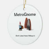 Ornement En Céramique MetroGnome (Gauche)