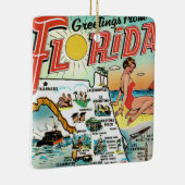 Ornement En Céramique Meurtres De Floride (Droite)