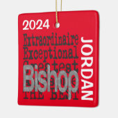 Ornement En Céramique Mgr Extraordinaire CUSTOM (Gauche)